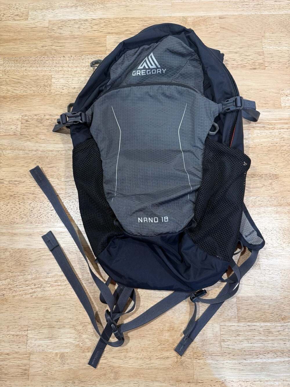 Gregory Nano 18 Backpack in Black